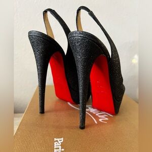 Christian Louboutin Lady peep Sling 150 Authentic